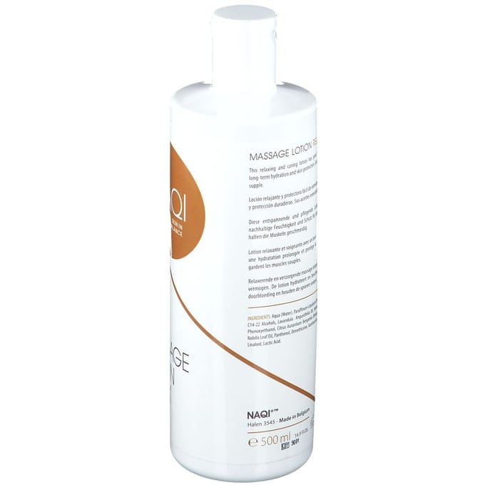 NAQI® Massage Lotion Relax 500 ml - Ontspanning - Relaxatie - Rustgevend - Hydratatie