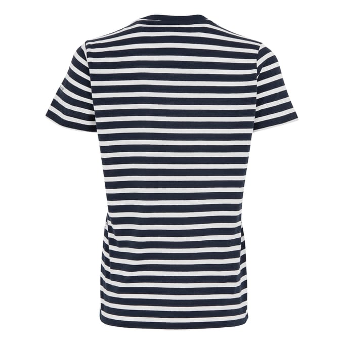 Regatta Dames/Dames Bayletta Gestreept T-shirt (Marine, Wit)