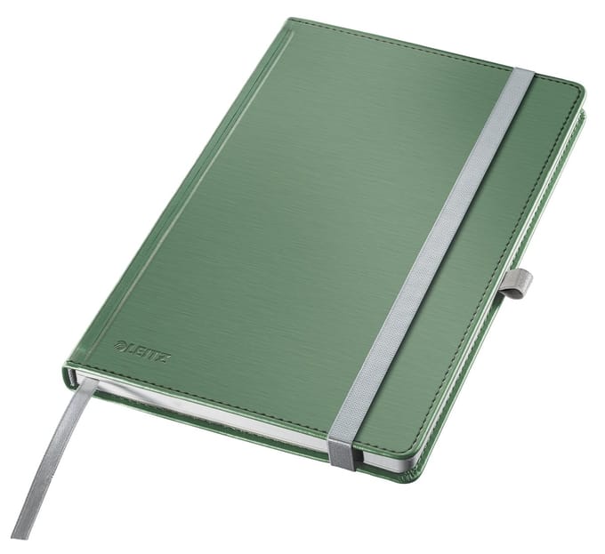 Notitieboek leitz style a5 lijn 160 pagina's groen | 5 stuks
