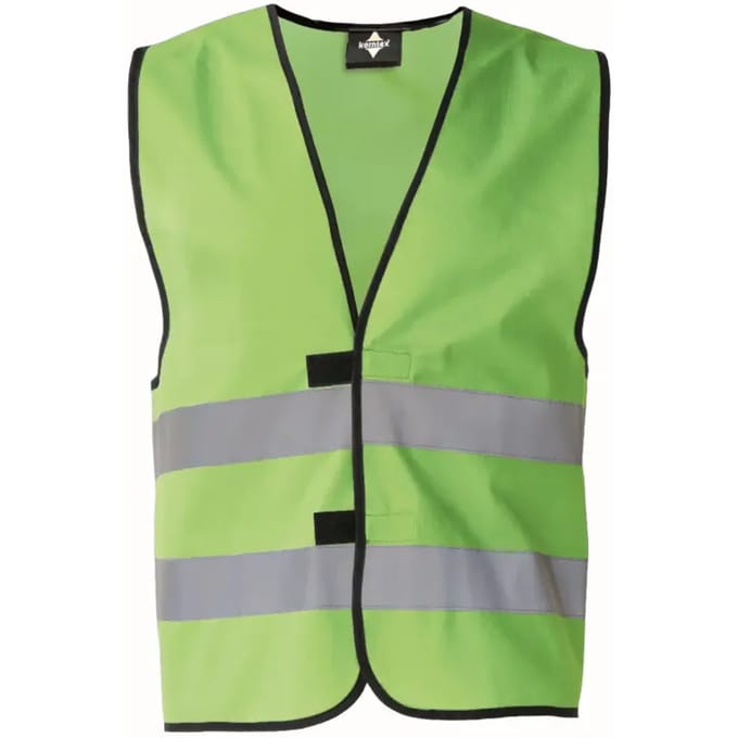 Korntex Functional Hi-Vis Safety Vest Dortmund KX100 - Lime Green - S