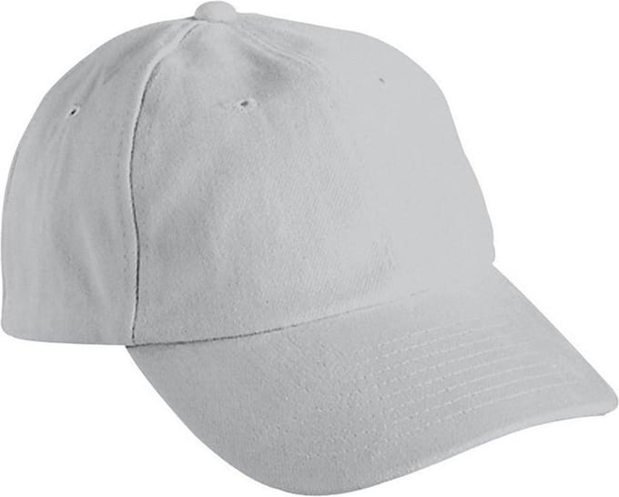 Myrtle Beach Volwassenen Unisex 6 Panel Raver Cap (Lichtgrijs)