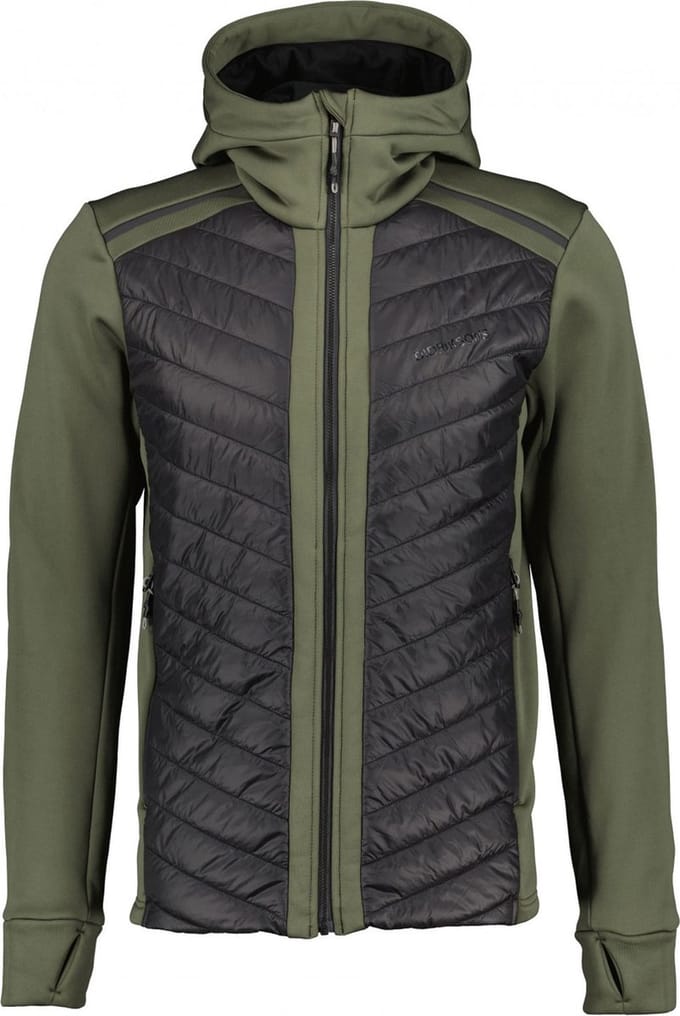 Didriksons ZUKO USX FULLZIP Heren Outdoorjas - Deep Green - Maat XL