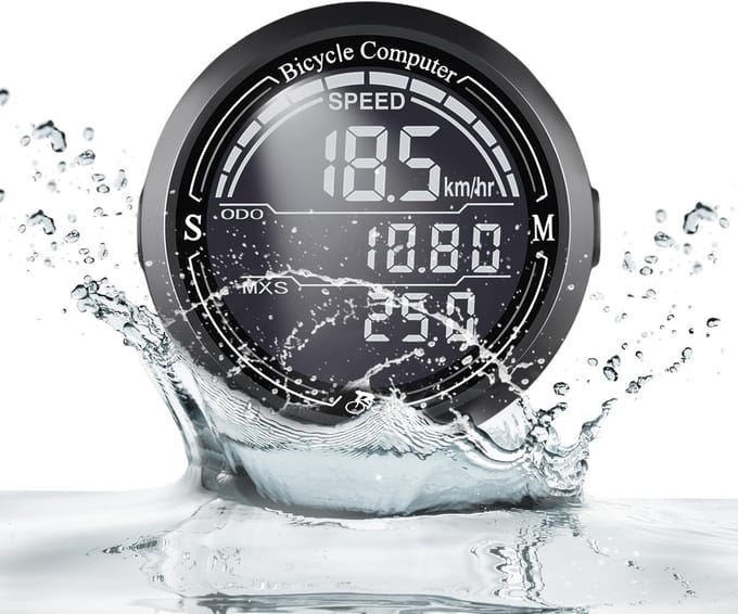 Kilometerteller Fiets - Snelheidsmeter - Fietscomputer Draadloos