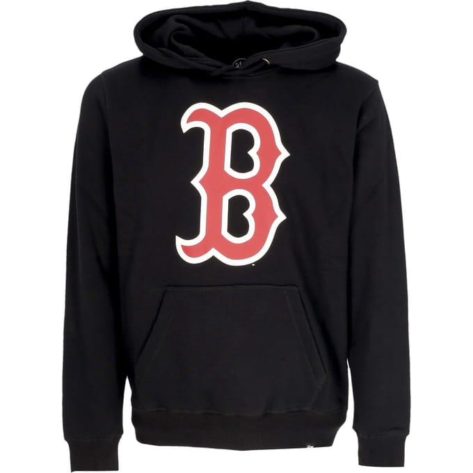 Mannen hoodie Mlb-backer Burnside Hoodie Bosred Jet Black