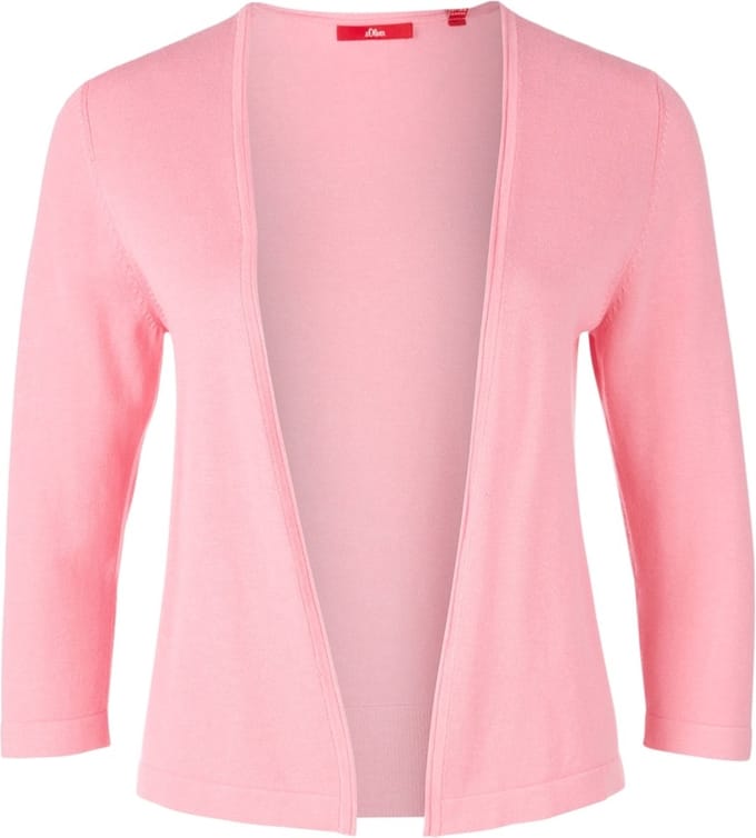 s.Oliver - Roze cardigan - Maat S - Vrouwen - 4417 dizzy pink -