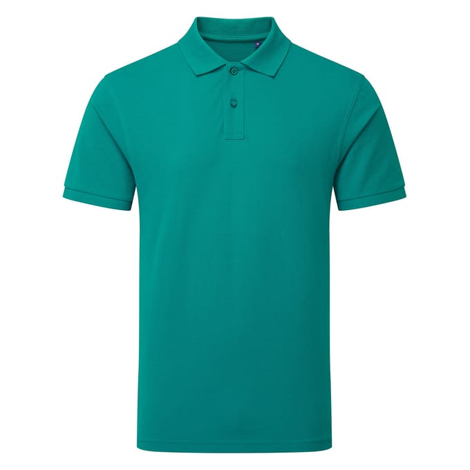Asquith & Fox Heren Poloshirt met korte mouwen (Jade)
