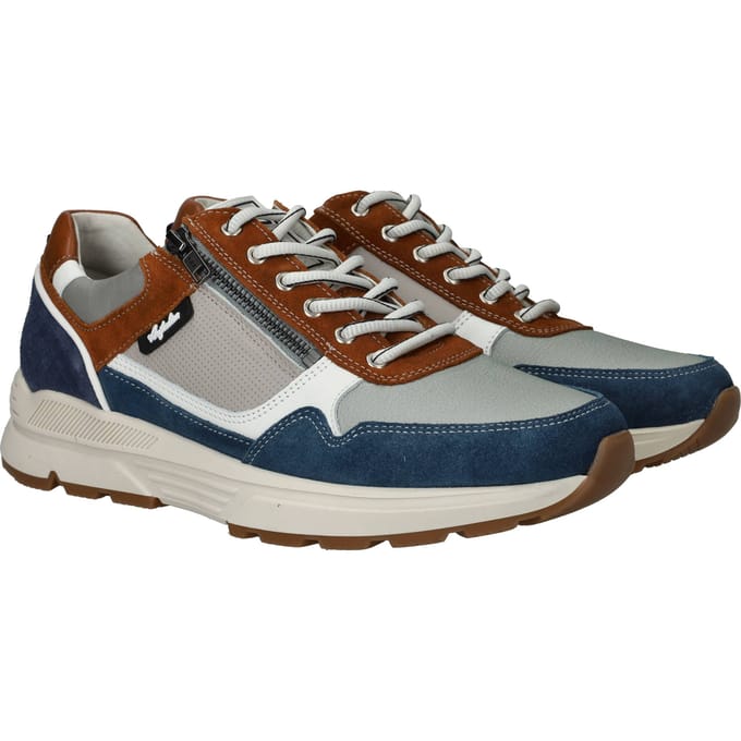 Heren Sneakers Australian Connery Grey Combi Grijs - Maat 41