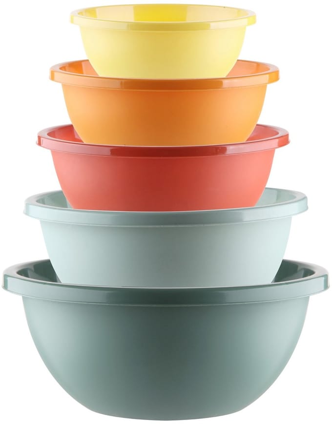 Asir - Opbergdoosset - 5 Stuks - Veelkleurig - 12 x 30 x 30 cm