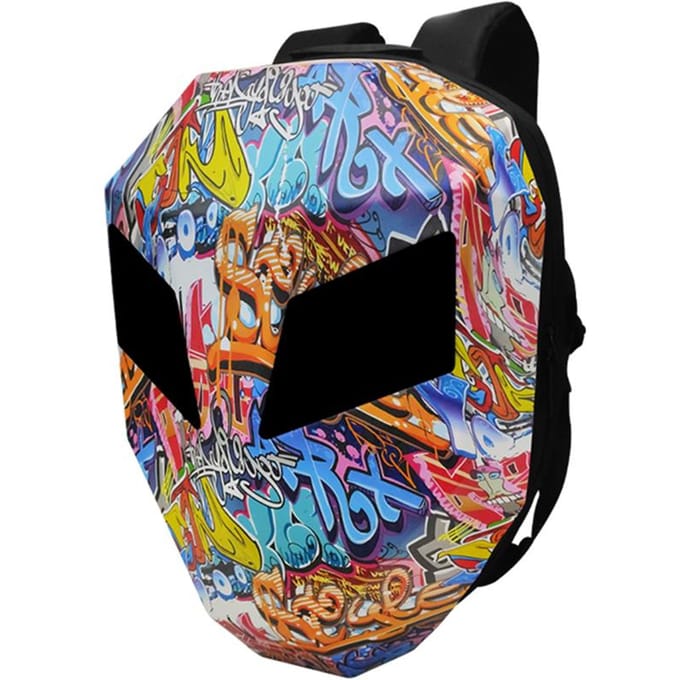 LED-rugzak Rijrugzak Motorhelm Harde schaal Waterdicht 3 black