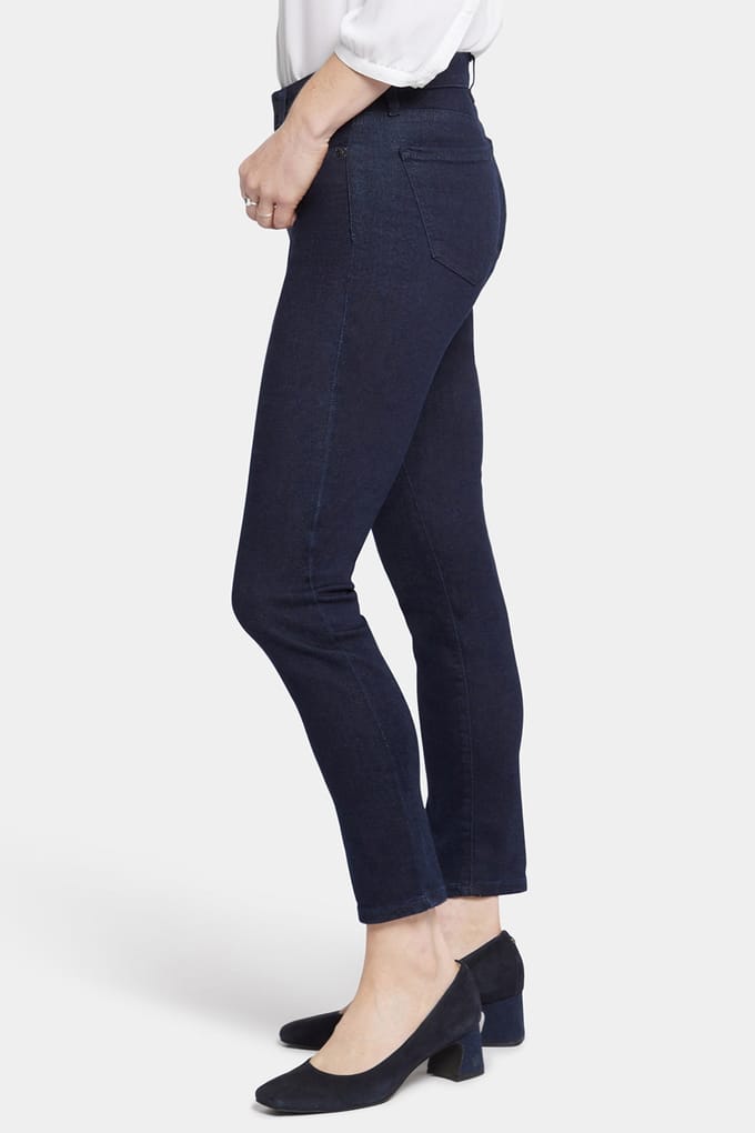 Alina Skinny Donkerblauw Premium Denim | Rinse