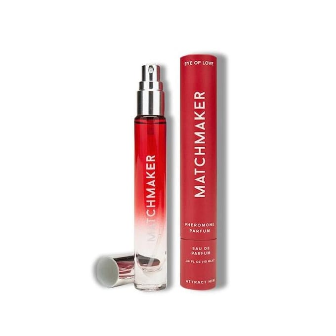 Œil d'Amour - Parfum avec phéromones pour femmes Entremetteur Diamant Rouge 10 ml