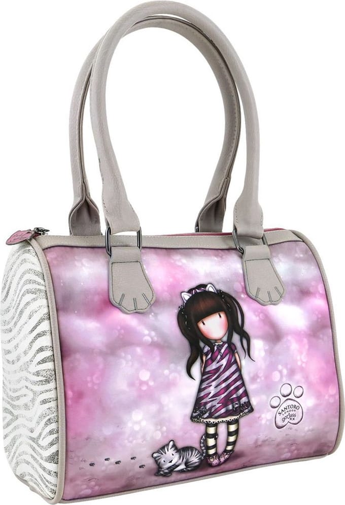 Handtas Gorjuss Ruby wild Grijs (28 x 22 x 13 cm)