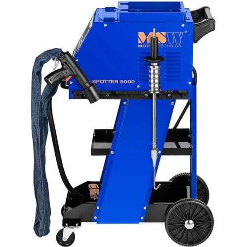 MSW Uitdeukspotter met werktafel - 5000 A 10060443