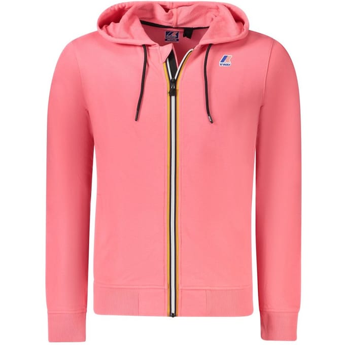 K-WAY Roze Katoenen Heren Trui