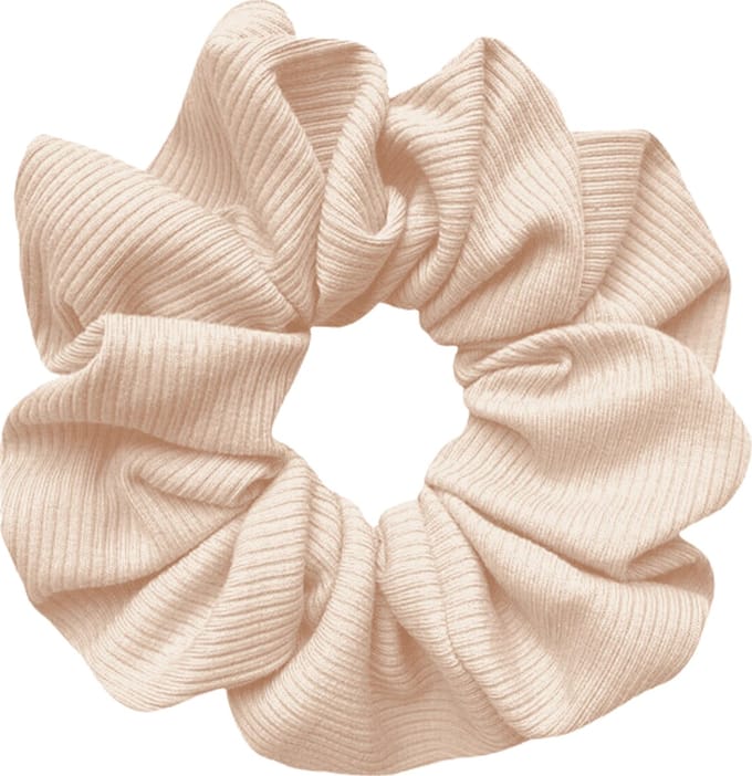 Planet Pink - Scrunchie lichtbruin