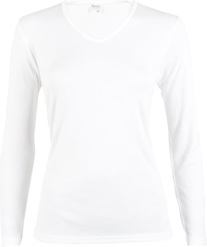Beeren Dames Thermo Shirt Lange Mouw Wolwit S