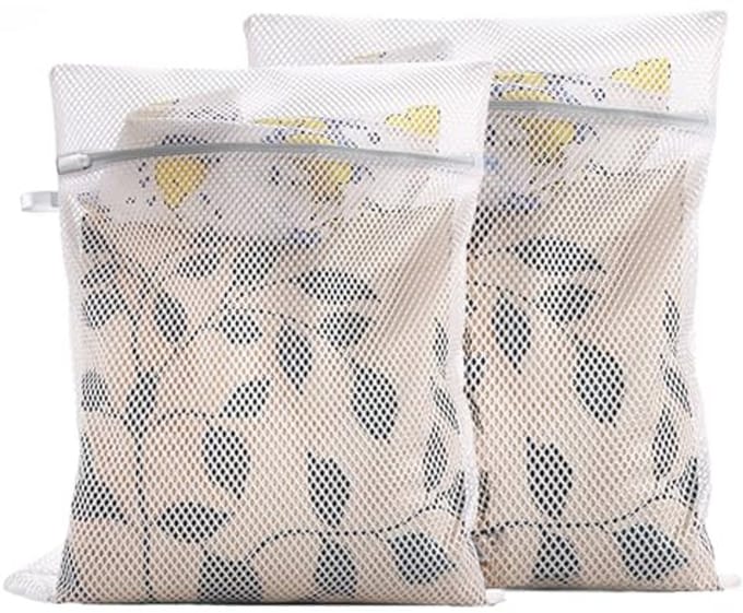Set van 2 Wasnetten voor Delicate Kleding - 30 x 40 cm Herbruikbare Waszakken