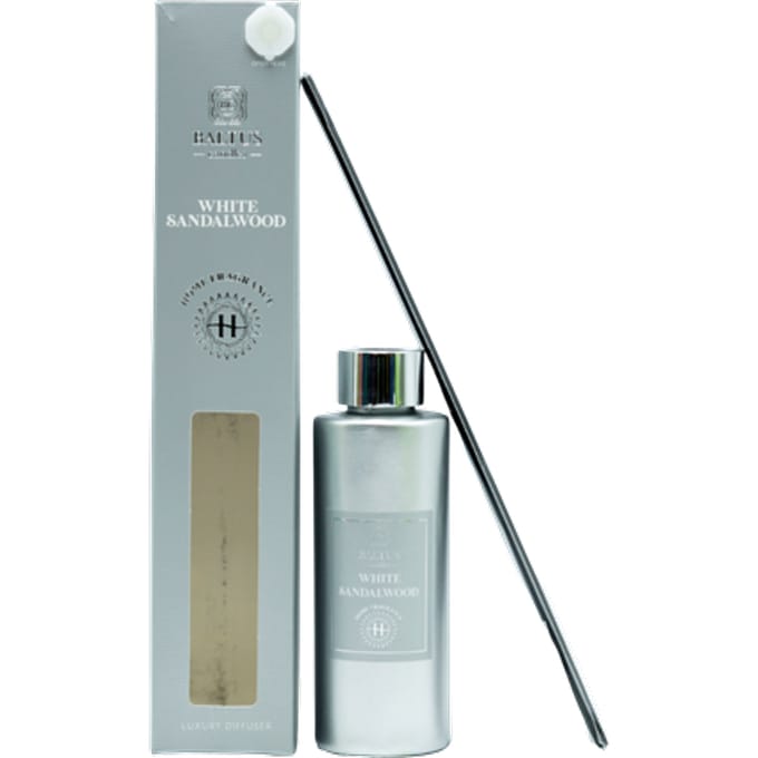 Baltus Luxe White Sandalwood Geurstokjes Diffuser – 90 ml