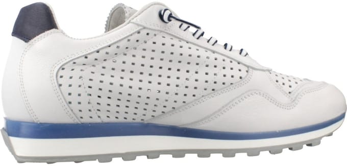 Cetti C-848 V26 - Herenschoenen Sneaker - Natuur-Wit-Navy