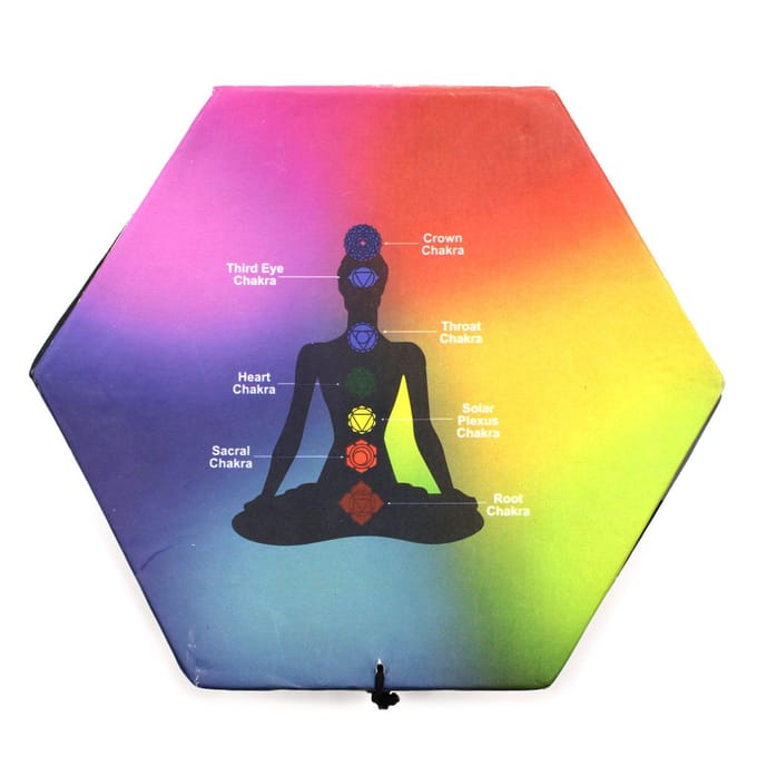 Yoga Moves klankschalenset - Wit/Blauw 10,7 cm