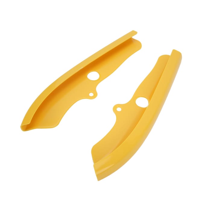 2 stuks Voorbumper Lipbeschermer ABS Vervanging voor Dodge Challenger SRT 392 2015?2018 yellow