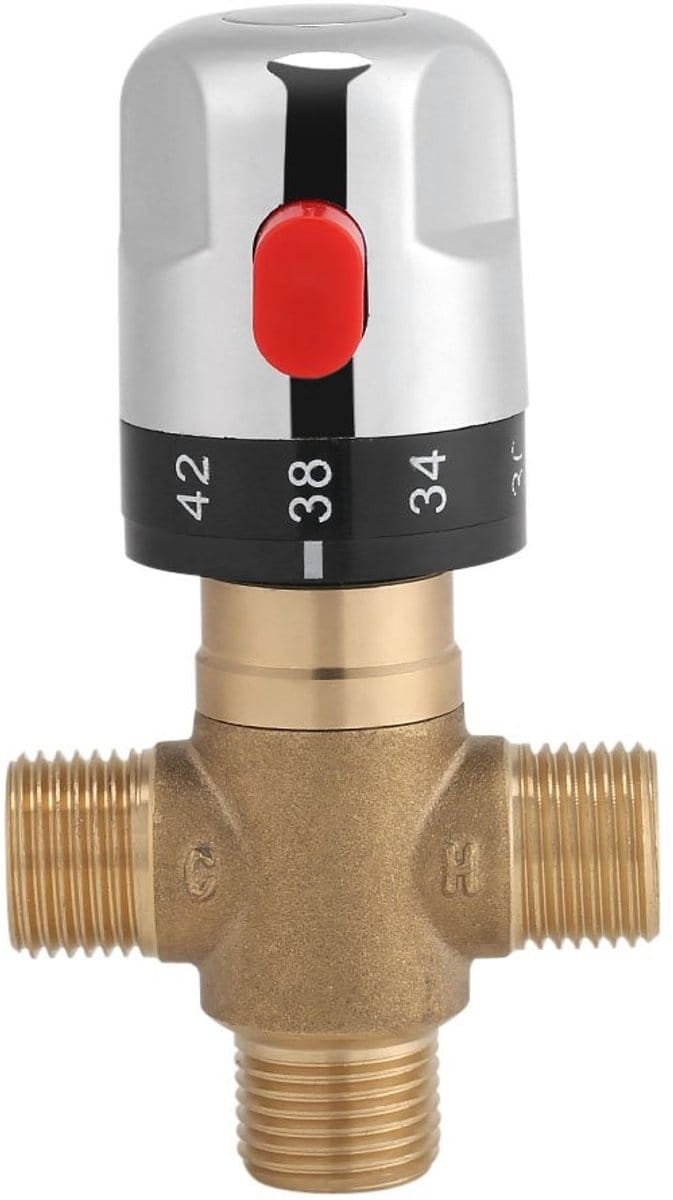 Allecto - Thermostatische Mengkraan - Veilig en Betrouwbaar - Wit