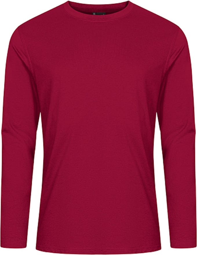 EXCD Men´s T-Shirt Long Sleeve CD4097 - Granat - M