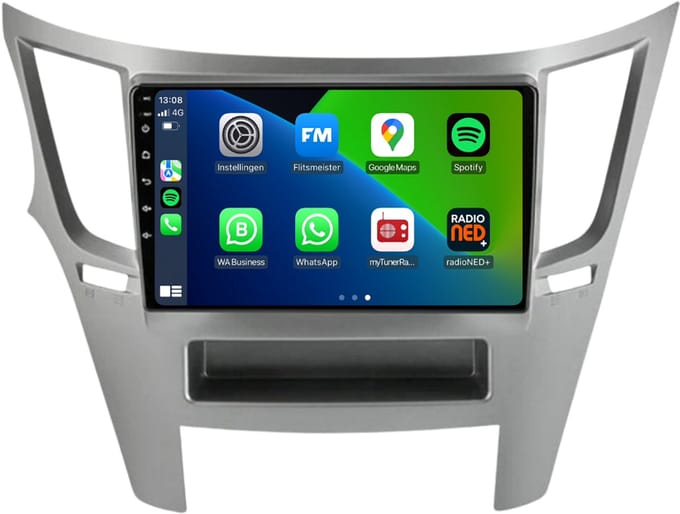 Carplay autoradio voor Subaru outback | 2009 t/m 2015 | Android 13 | Draadloos Apple Carplay & Android Auto | 2GB + 32GB | Davilon | 2009 2010 2011 2012 2013 2014 2015 | Bluetooth & Wifi