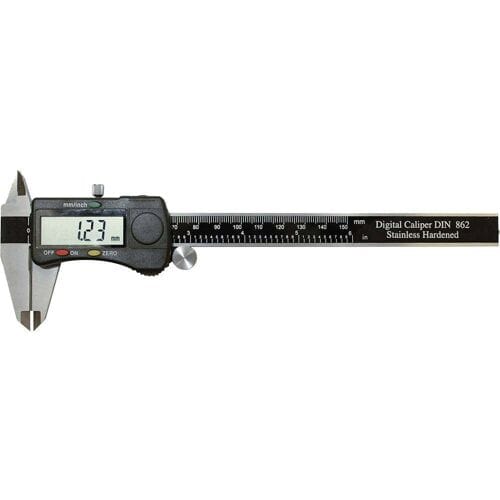BERNSTEIN Tools for Electronics Bernstein Werkzeugfabrik 7-511 Digitale schuifmaat 150 mm