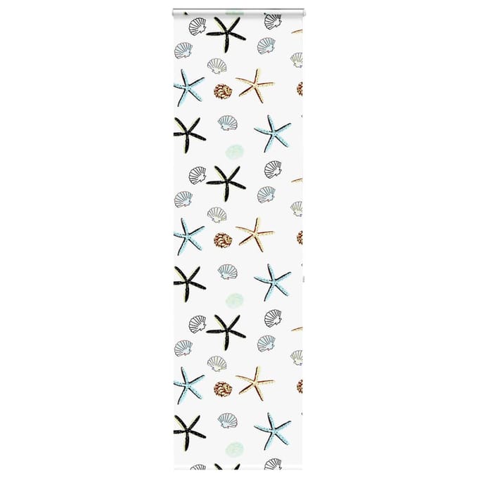 vidaXL - Doucherolgordijn - met - cassette - 80x240 - cm - stofbreedte - 76 - cm
