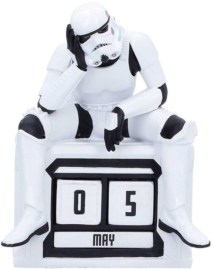 Officially Licensed Stormtrooper What a Day Perpetual Calendar 14cm
