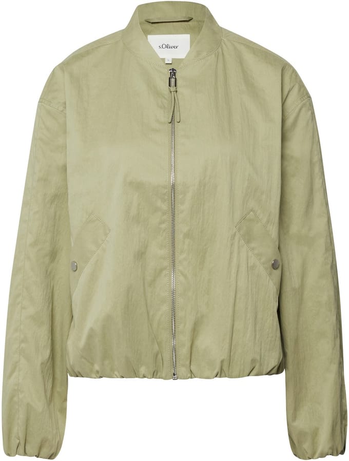 s.Oliver - female - Zachte blouson met een gestructureerde look