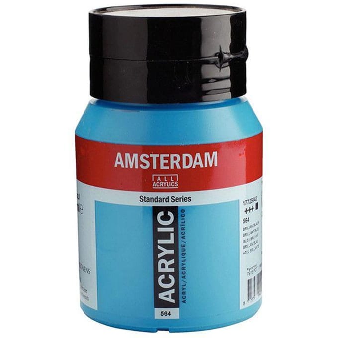 Amsterdam Standard Series Acrylverf Pot 500 ml Briljantblauw 564