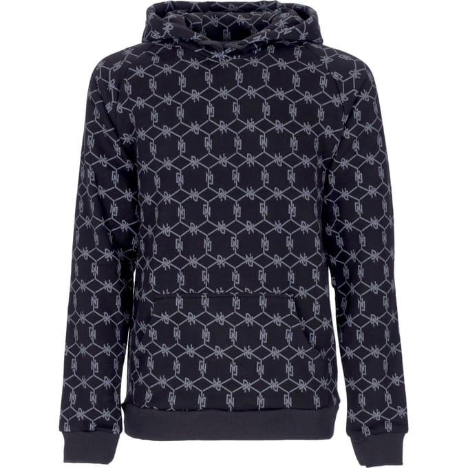 Herenhoodie Monogram Hoodie Zwart