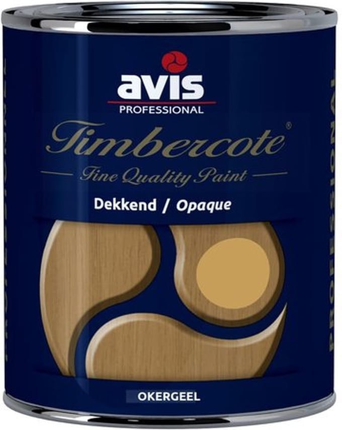 Avis Timbercote - Dekkende Beits - Okergeel - 1L