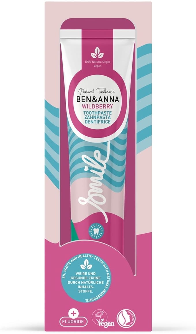 Ben &amp; Anna Natural Toothpaste Wildberry 75 ml