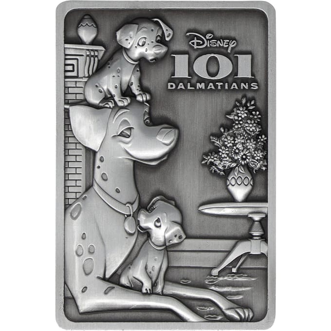 FaNaTtik 101 Dalmatians - Ingot Limited Edition Verzamelobject - Zilverkleurig