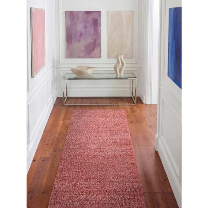 Ted Baker Ted baker notting hill soft polyester vloerkleed roze- 80x200 cm