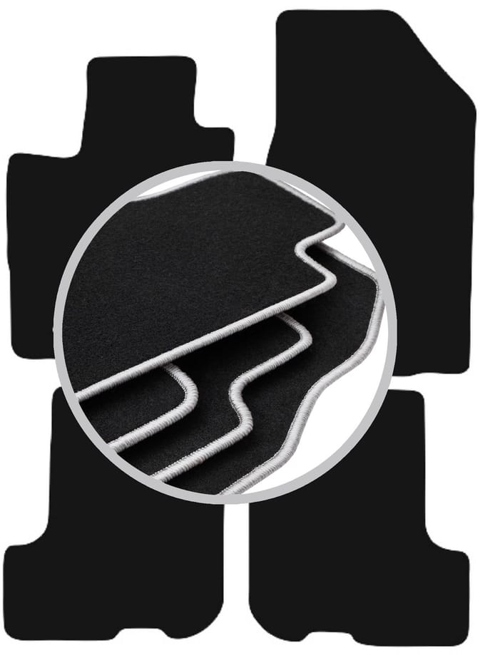 CARLUX-SILVER automatten voor: Dacia Sandero Stepway II FL hatchback (2018-2021)