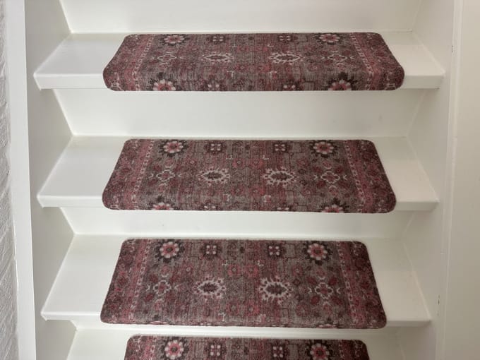 Trapmatten - 15 stuks - Elite Design - Rosetta Fade - 65x21x3,5cm - Rechthoekig - zelfklevend