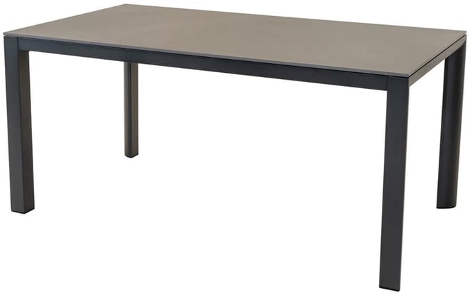 Les - Geneva eettafel 160x90 cm - matt antraciet