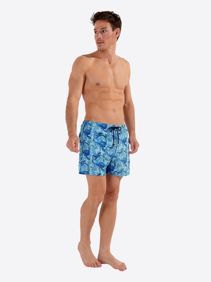 HOM Badeshorts Beach Boxer Tartane