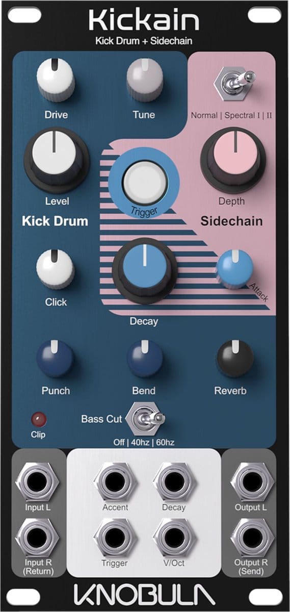 Knobula Kickain - Drum modular synthesizer