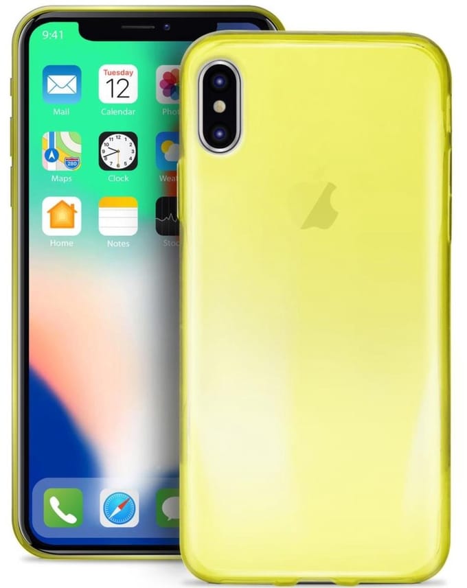 Puro zadnÃ­ kryt "0.3 NUDE" pro Apple iPhone X, Å?lu