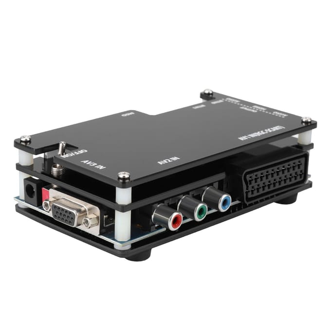 HDMI naar Scart HD Video Converter Ondersteuning Oude Game Consoles voor Sfc Md Ps Ss Xbox Wii US Plug