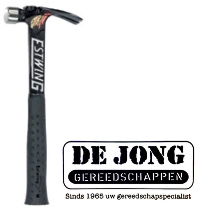 Estwing klauwhamer Ultra Black vinyl greep EB15SR