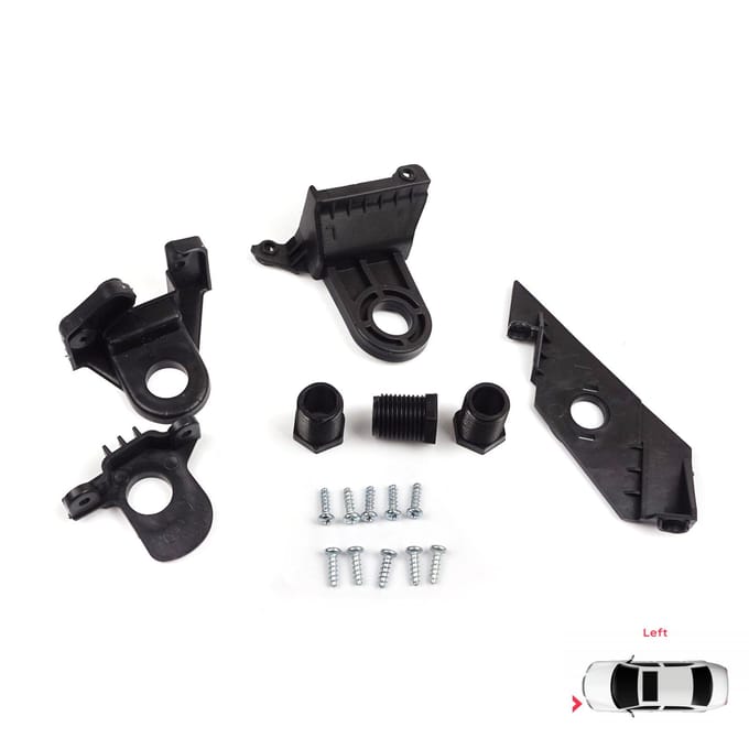 BHL505 Koplamp Houder Montage Reparatie Beugel Lip Set Links voor VW Passat 3C B7 362 365 4Motion Sedan Variant 2011-2014 3AA998225