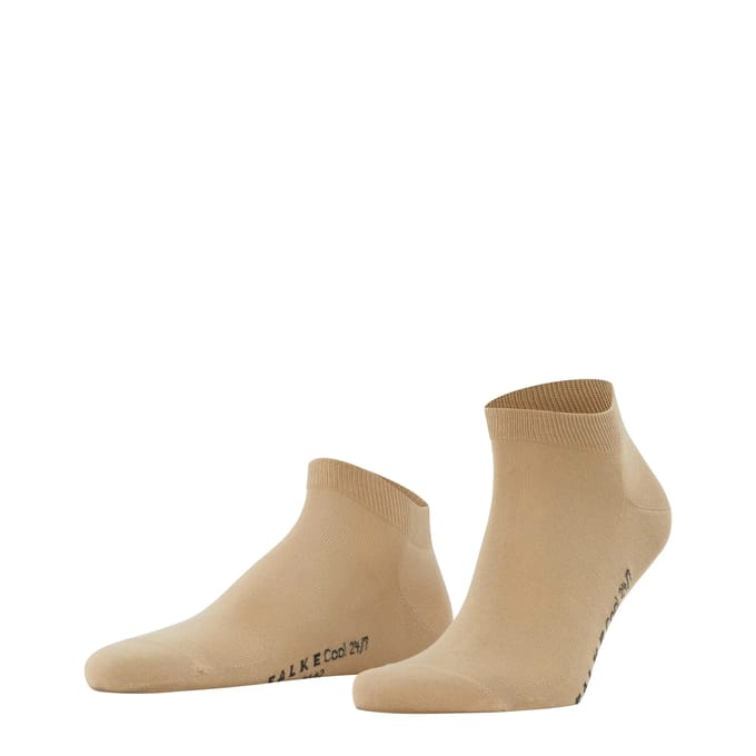 FALKE Cool 24/7 heren enkelsokken - beige (sand)