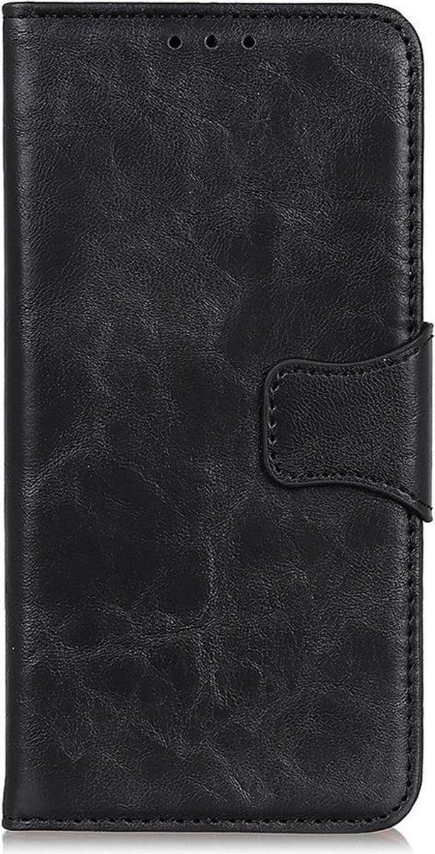 Shop4 - OnePlus Nord N100 Hoesje - Wallet Case Cabello Zwart