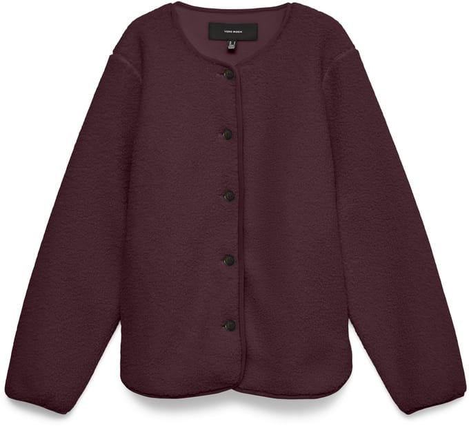 VERO MODA - VMKIMBERLY TEDDY SHORT JACKET EXCL - Dames - Gewatteerde jassen